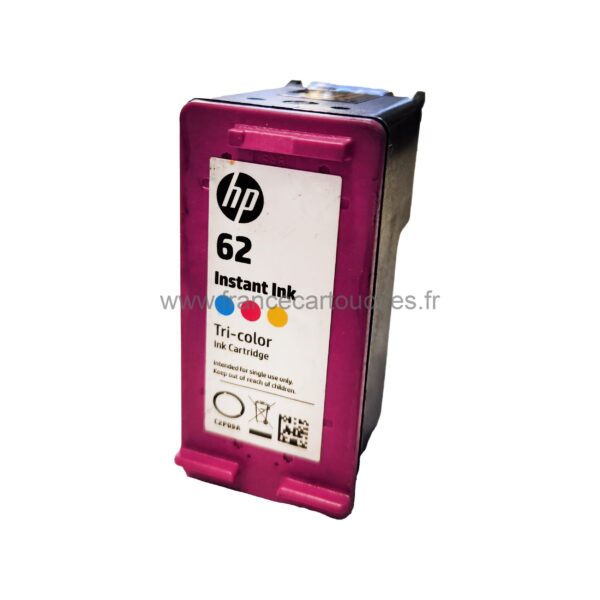 HP N°62 "longue" Instant Ink (réf HP C2P09A)