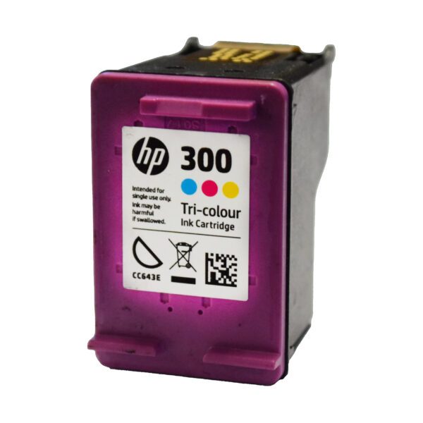 HP N°300 (couleurs Réf CC643EE)