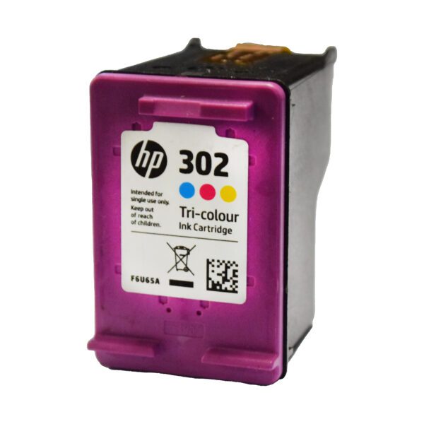 HP N°302 (couleurs Réf F6U65AE)