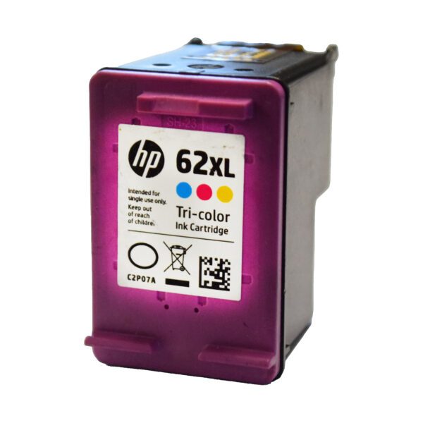 HP N°62 XL (couleurs réf C2P07A)